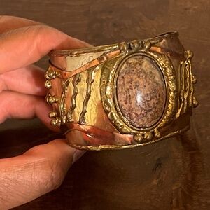 Egyptian Brass Metal Vintage Bracelet